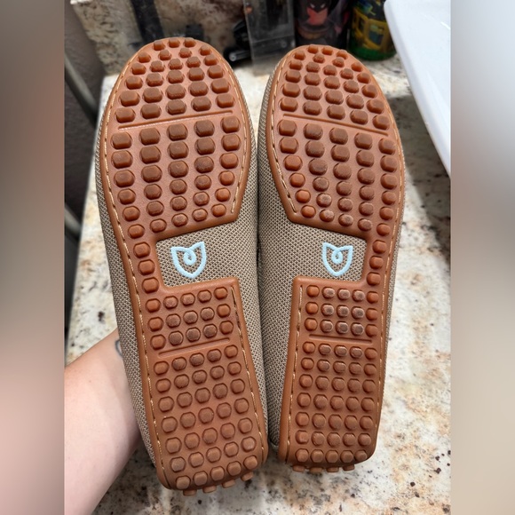 Rothy’s The Driver Loafer Women’s Size 8 Neutral Brown / Beige LIKE NEW - Picture 8 of 9